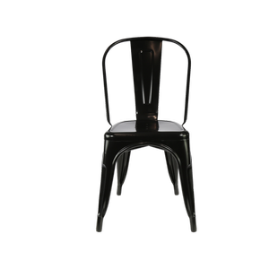 Durafurn Riviera Chair - Black Industrial Look Metal Chair