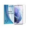 3 Pack MEZON Samsung Galaxy S21+ 5G Premium Clear Full Coverage Film Screen Protectors