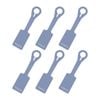 6PK Tosca Silicone Travel Luggage Suitcase Bag Tag Lavender