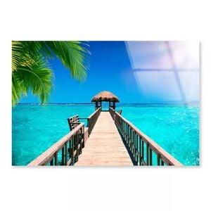 Luxury Resort Maldives  Print 100% Australian Made 50 x 40cm  (Acrylic)