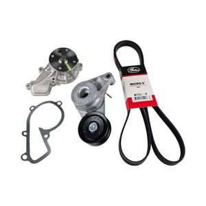 Drive Belt Tensioner & Water Pump Kit For i30 G4NB Sportage G4NA w/o AC