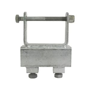 Sunrise Tube Side Adjuster Brackets Heavy Duty Suit 40mm Stem - 4" X 2" - Tsahd42