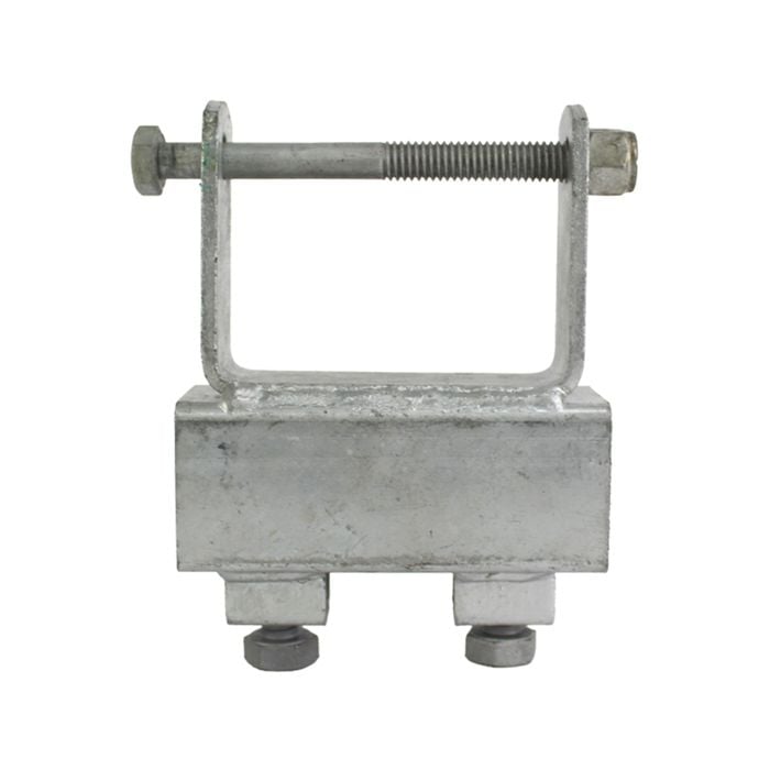 Sunrise Tube Side Adjuster Brackets Heavy Duty Suit 40mm Stem - 4" X 2" - Tsahd42