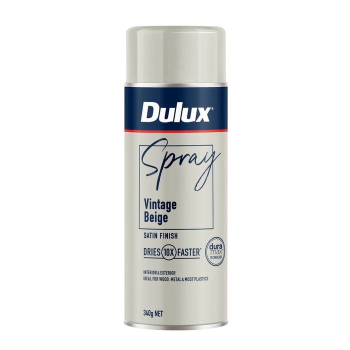 Dulux 340g Vintage Beige Satin Finish Spray Paint