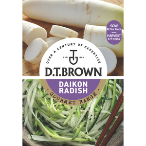 D.T. Brown Gourmet Daikon Radish Seeds
