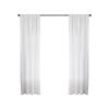Smart Home Products White Airlie Rod Pocket Net Sheer Curtain - 300 x 213cm