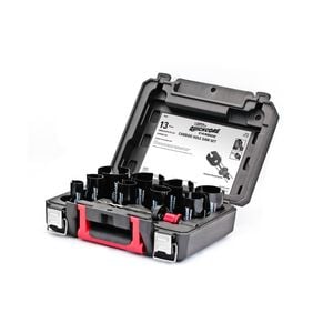 Blu-Mol Xtreme Quickcore 13 Piece Black TCT Holesaws
