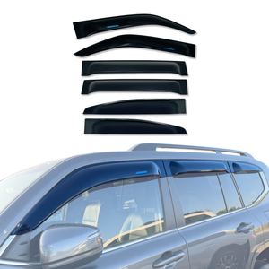 AUSGO Wide-Profile Weather Shields for LEXUS LX Series LX500d LX600 2021-Onwards Weathershields Window Visors Wind Deflectors