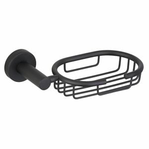 Mondella Matte Black Resonance Soap Basket