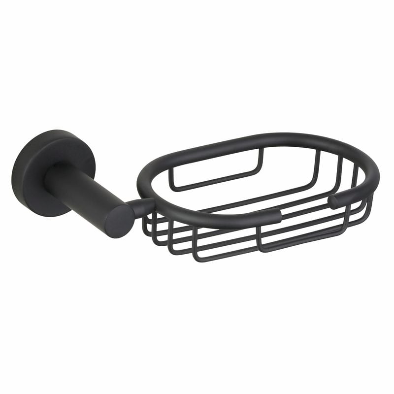 Resonance Matte Black Soap Basket