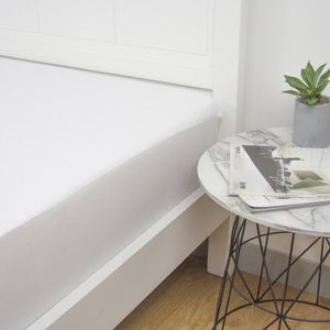 Ardor Towelling Waterproof Bed King Single Fully Fitted Mattress Protector White