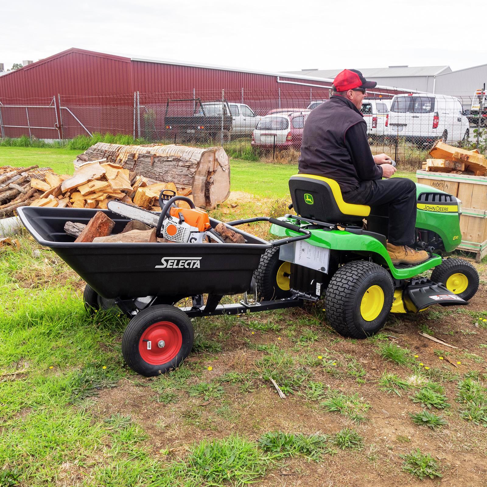 Selecta 235L Poly Tilt Garden Cart Bunnings Australia