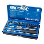 Kincrome 1/4" Drive Metric And Imperial Socket Set - 50 Piece