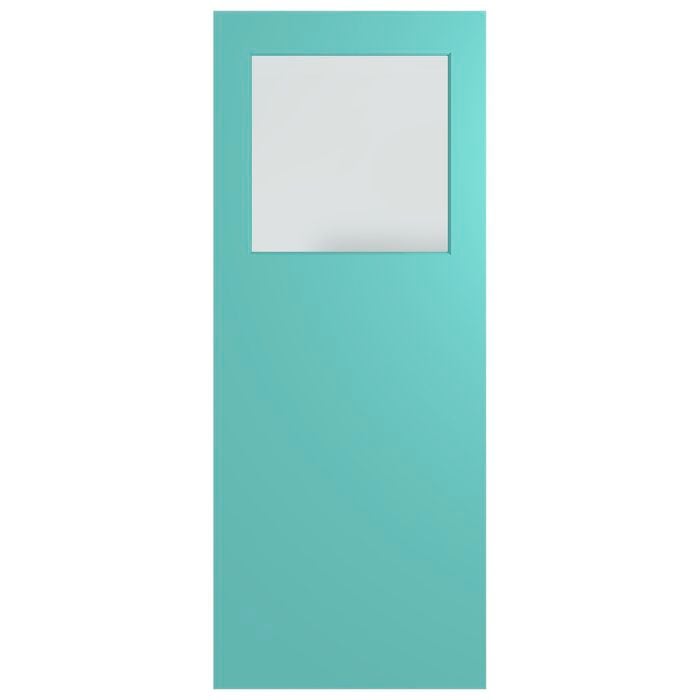 Hume Doors 1980 x 860 x 40mm Glass Opening XF1  Entrance Door Glazed Etchlite