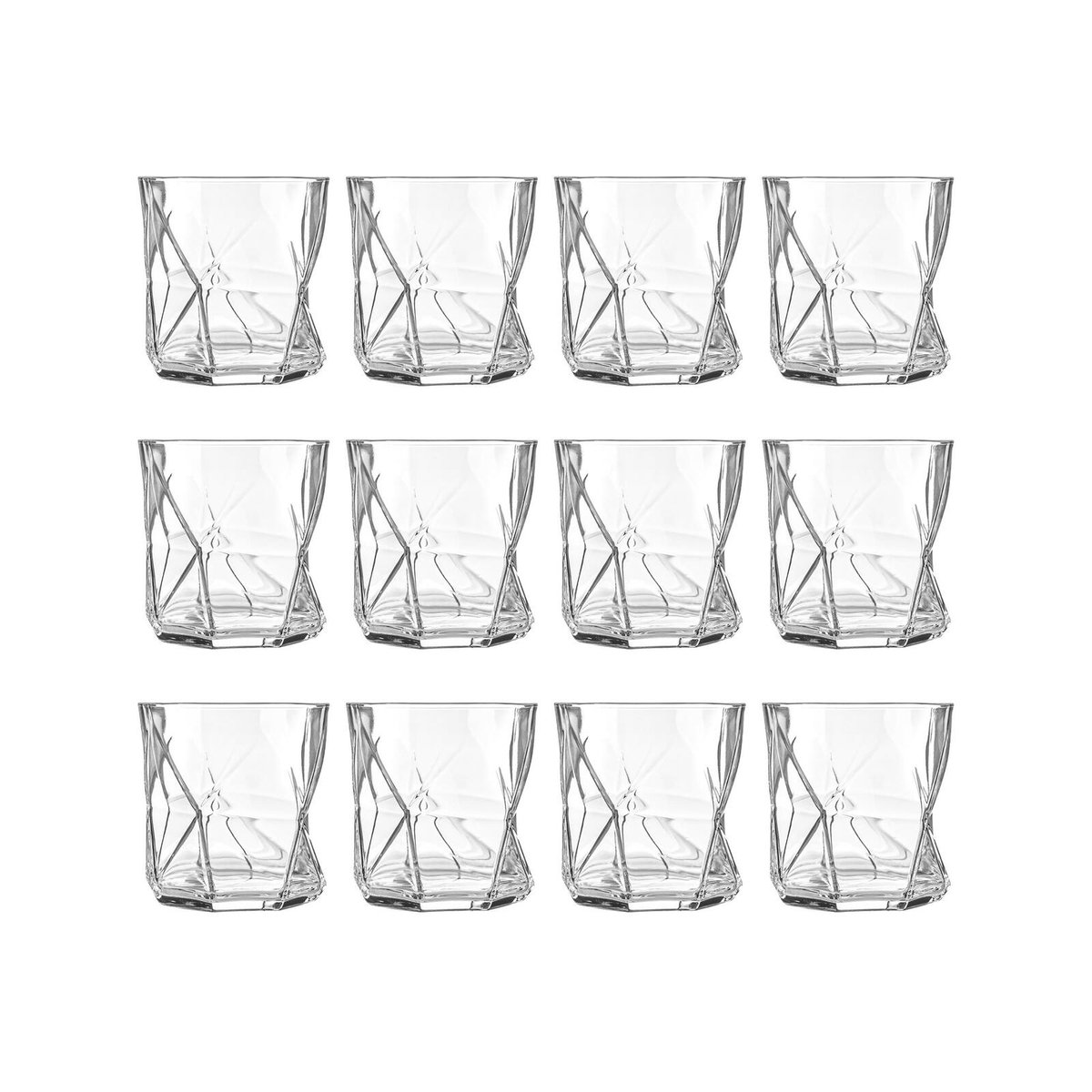 Lot De 12 Gobelets Cassiopea Transparent - ROCCO BORMIOLI