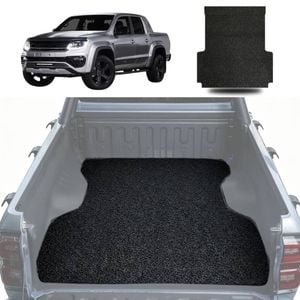 Signature Honeycomb UTE Tub Mat Tray Liner for VolksWagen Amarok Dual Cab 2022 - Current 2H Facelift - Black