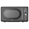Total Chef 20L Retro Microwave Oven 700W Black