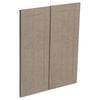 Kaboodle Raw Board Country Corner Wall Cabinet Doors - 2 Pack