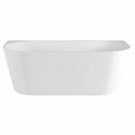 Rick Mclean's Bathware 1700mm Modern FB8 Back To Wall Free Standing Bath