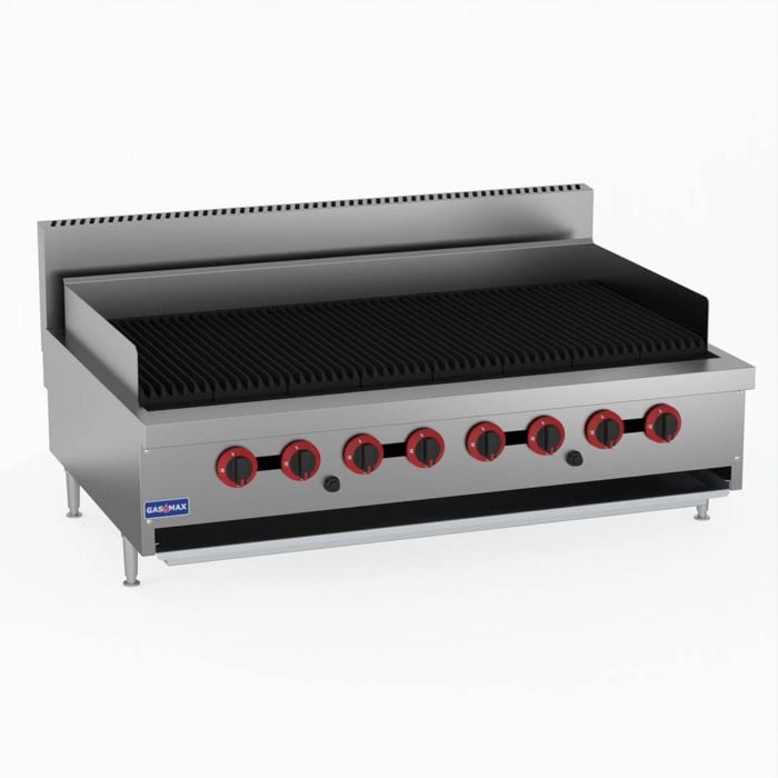 Gasmax Natural Gas 8 Burner Char Grill Top  - Chargrills (qr-48elpg)