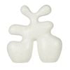 Amalfi Academy Cyril Sculpture White 10x27x27cm