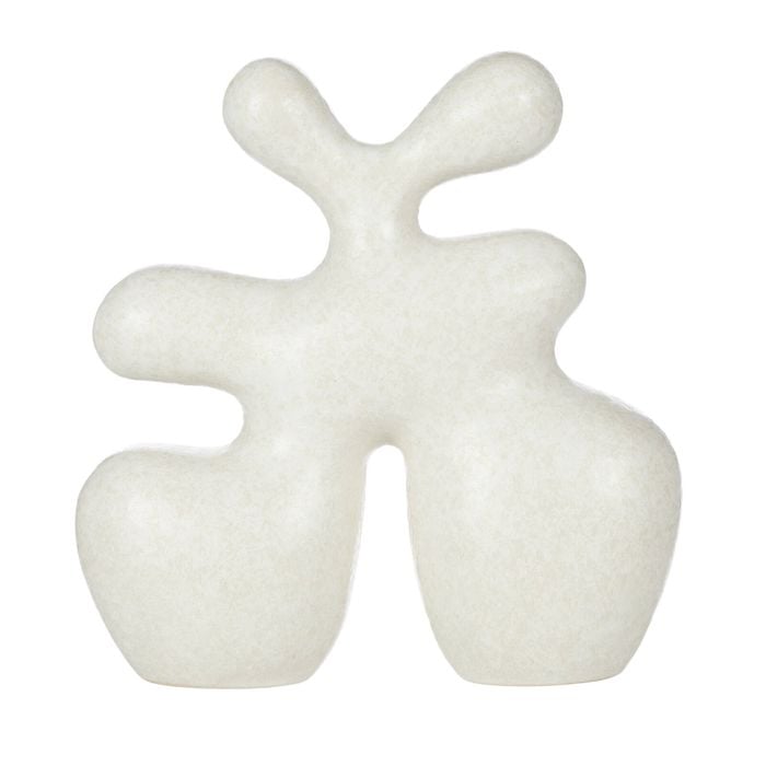 Amalfi Academy Cyril Sculpture White 10x27x27cm