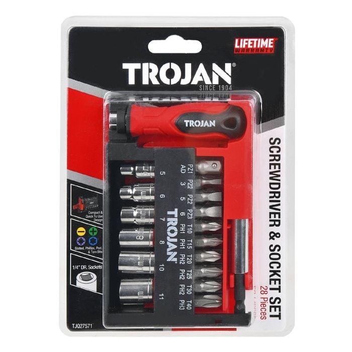 Trojan 28 Piece Screwdriver Set