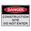 Sandleford 450 x 600mm Construction Site Plastic Sign