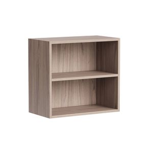 Kaboodle 400-499mm Silver Ash Customisable Med Wall Open Shelf