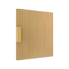Lugna 512 x 450 x 16mm Sand Right Hand Door