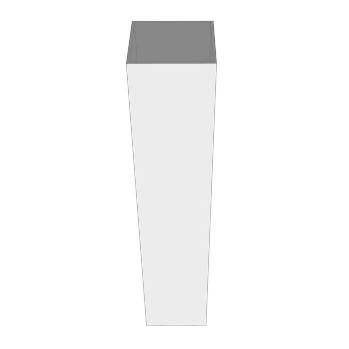 Sector Panel Fencing 2.40m In Ground Post - 60 x 60mm Gull Grey