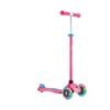 Globber PRIMO PLUS Scooter with Lights - Fuchsia / Sky Blue