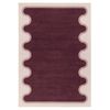 Loopsie-290cm X 200cm-koloa Plum And Beige Washable Rug