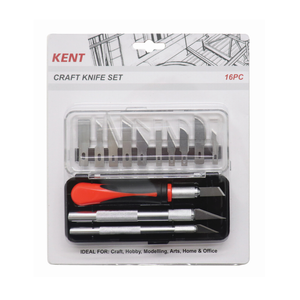 Kent 16 Piece Craft Knife Set