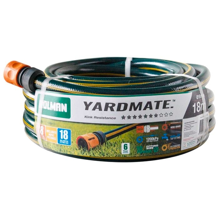 Holman 18mm x 18m Yardmate Garden Hose