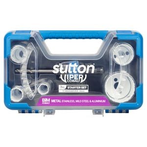 Sutton Tools 7 Piece Bi-Metal Viper Cobalt Starter Holesaw Set