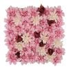 UN-REAL 50 x 50cm Dahlia & Rose Flower Hedge Tile