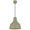 Telbix Nesby Contemporary Pendant Hanging Lamp Light Metal Green Satin