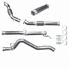 Ignite Exhausts Turbo Back For Mitsubishi Mn Triton 2.5l 3" Cat & Hotdog Raw Aluminised Steel