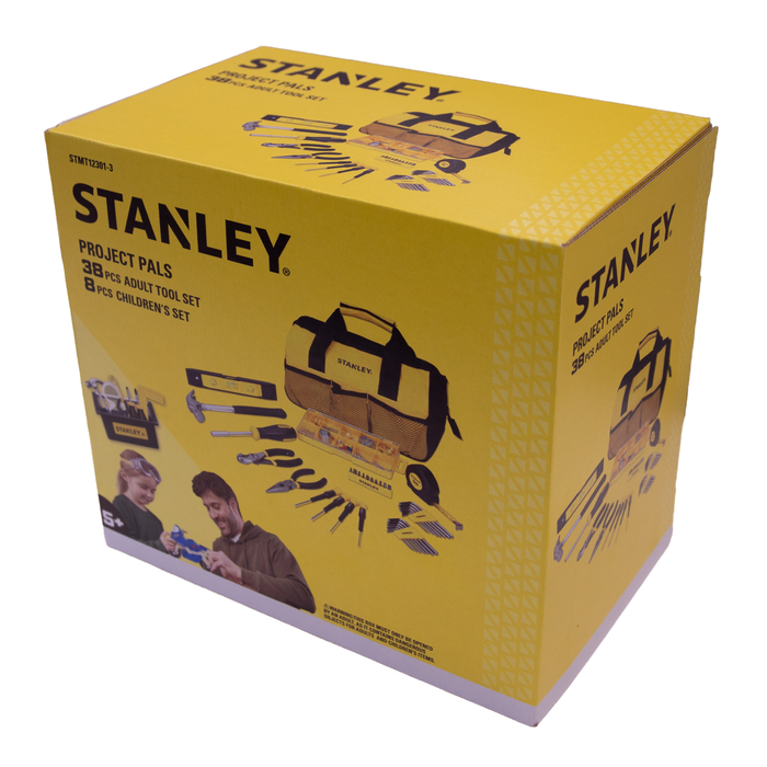 Stanley Project Pals 38 Piece Set & 7 Piece Stanley JR Motorbike