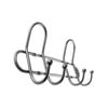 Adoored 4 Hook Satin Chrome Wire Deco Hook Rack
