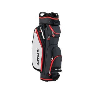 Costway Golf Stand Cart Bag w/14 Dividers&Rain Hood Black