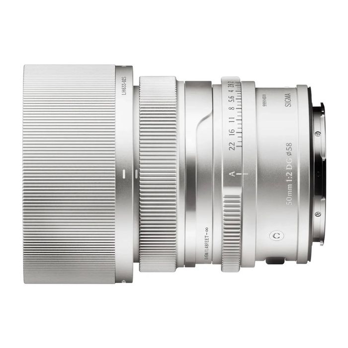 Sigma 50mm F/2 DG DN Contemporary L-Mount Lens - Silver