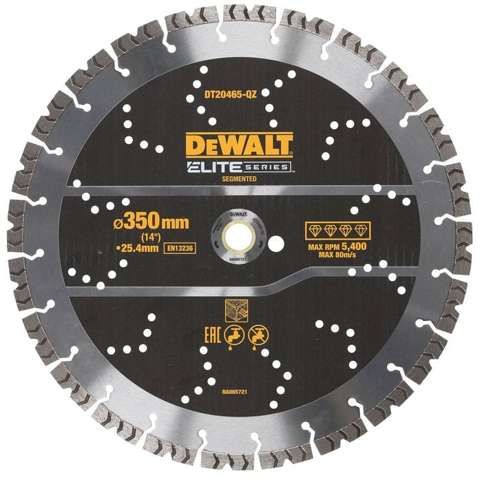 DeWALT ELITE 350mm Segmented Rebar Concrete