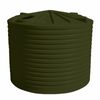 Clark Tanks 10000L Round Poly Water Tank - Bronze Olive