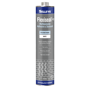 Selleys 310ml White Flexiseal FC Polyurethane Adhesive And Sealant