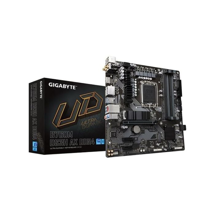 Gigabyte B760m Ds3h Ax Ddr4 Micro Atx Motherboard