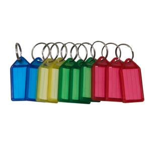 Syneco Key Ring Tags Set - 10 Pack