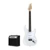Melodic Dakota Red Electric Guitar White