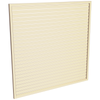ProtectorAl 1001-2000W X 1001-2000H Primrose Aluminium Welded Slat Panel Horizontal 9mm Gap